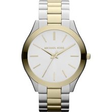 Watch Michael Kors Slim Runway Mk3198 WomenÂ´s White