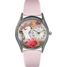 Whimsical Watches Women's S0420001 Unicorn Pink Leather