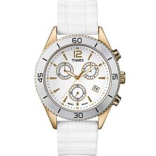 White and Gold Sport Chronograph