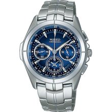 Wired Watch Chronograph Titanium Model Agbv187 Men