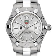 Wisconsin TAG Heuer Watch - Women's Steel Aquaracer