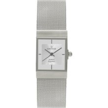 Women Sartego SVS175 Seville Stainless Steel Dress Silver Dial Me ...