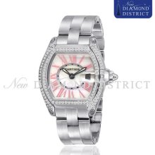 Women's Cartier Roadster W6206006 Stainless Steel Mother Of Pearl Watch