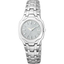 Womens Citizen Eco Drive Watch in Stainless Steel (EW1250-54A) ...