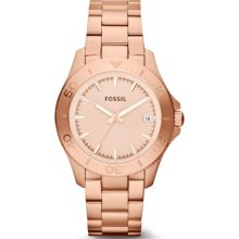 Women's Fossil Retro Traveler Stainless Steel Watch AM4457 ...