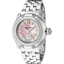 Women's Palm Beach Pink MOP Dial Stainless Steel ...