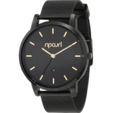 Women's rip curl linden black mesh band watch a2528g-mid