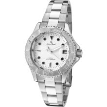 Women's White Dial Stainless Steel