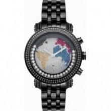 World is Mine Floating Black Joe Rodeo Watch 1.75ct