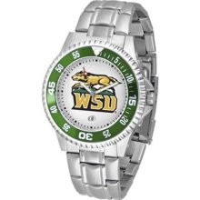 Wright State Raiders NCAA Mens Steel Bandwrist Watch ...