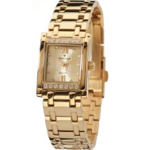 Yves Camani Calais Gold plated, Gold dial