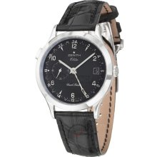 Zenith Class Elite Dual Time Steel Black