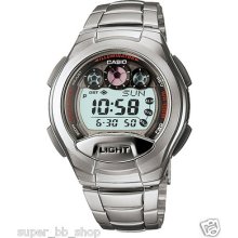 10-year Baeery Japan Movt Genuine Casio Steel Band Watch W-755d-1a World