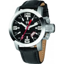 1120.44 Metal CH Mens Initial Black Watch