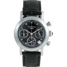 150581DL Krug Baumen Enterprise Diamond Black Dial