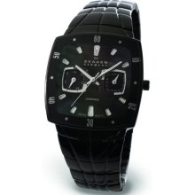 626SBXB Skagen Ladies Links Black Steel Watch