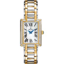 98r157 Bulova Ladies Watch Diamonds