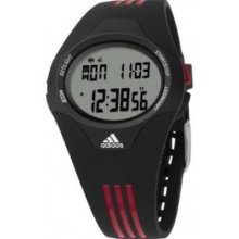 Adidas Adp6013 Black And Red Resin Quartz Men's Sports Watch