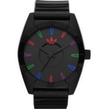 Adidas Men's & Women's Polyurethane Case Black Polyurethane Watch Adh2654