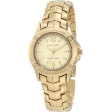 AK Anne Klein Women's AK-1002CHGB Gold-Tone Gold-Tone Watch