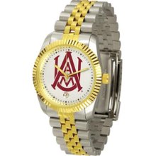 Alabama A&M Bulldogs Mens Steel Executive Watch