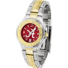 Alabama Crimson Tide UA NCAA Womens Two-Tone Anochrome Watch ...