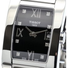 & Genuine Swiss Made Womens Tissot Generosi T 8 Diamonds T007.309.11.056.00