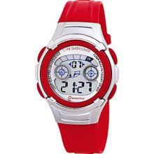 And Women's Chronograph Multi-Functional Silica Band Digital Automatic Casual Watches