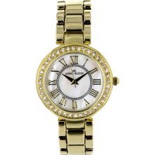 Anne Klein Women's Diamonds Ceramic Case Ceramic Watch 10-9648mpgb