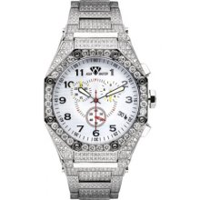 Aqua Master Watches Mens Diamond Bracelet Watch 17.65