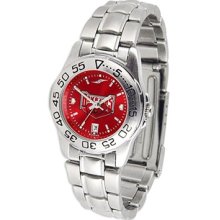 Arkansas Razorback Ladies Stainless Steel Dress Watch