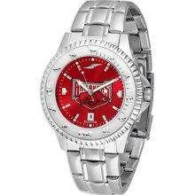 Arkansas Razorback Men's Stainless Steel Dress Watch