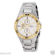 Armitron Men's Multifunction Two-tone Dress Watch