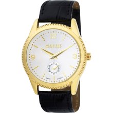 August Steiner Women's Leather Strap Watch