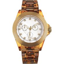 Avon Wild Safari Faux Tortoise Watch