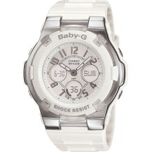 Baby-G Jelly Grey Resin Digital Watch with Translucent Grey Band