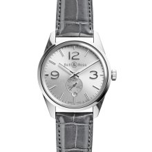 Bell & Ross BR 123 Vintage BRV 123 Officer Silver