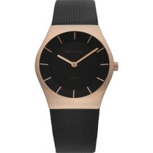 Bering Time 11935-262 Black Mesh Watch Rrp Â£139