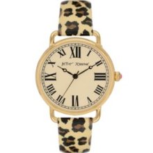 Betsey Johnson Gold Tone Stainless Case BJ00032-03- Gold