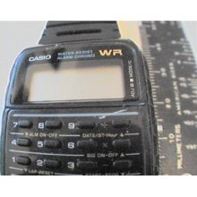 Black Case Casio Alarm Chrono Calculator Watch