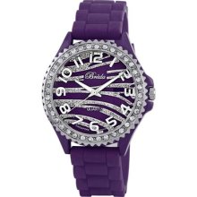 Breda Women's Ravynn Watch in Purple / Zebra