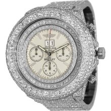 Breitling Bentley Mens Diamond Watch A44362