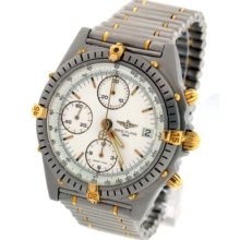 Breitling Chronomat 18k And Stainless Bullet Band Watch