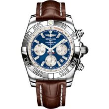 Breitling Chronomat B01 Stainless Steel Polished Bezel AB011012/C783-pilot-steel