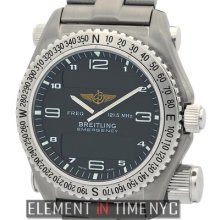 Breitling Emergency Titanium 43mm Charcoal Grey Arabic Dial E56321