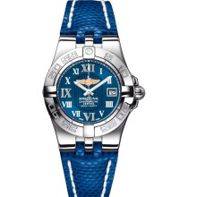 Breitling Women's Galactic Blue Dial Watch A71340L2.C778.163Z