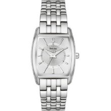 Bulova Men's 96b121 Silver Dial Bracelet Watch