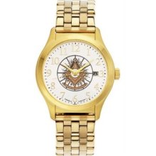 Bulova Men's Gold Tone Past Master Masonic