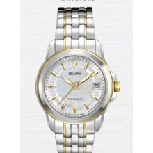 Bulova Stainless Steel Langford Ladies` Watch