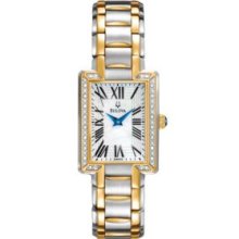 Bulova Two-Tone Ladies' Bulova Diamond Watch